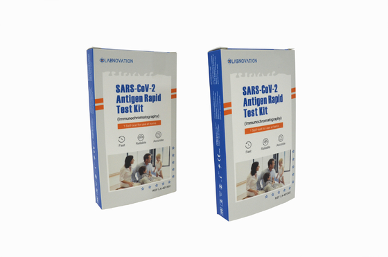 SARS-CoV-2 . के लिए सिंगल पैकिंग एंटीजन सेल्फ टेस्ट किट CE प्रमाणन