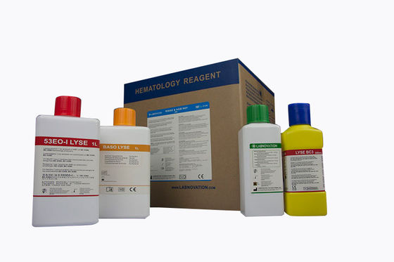 गुणवत्ता  3 Part Diff Hematology Analyzer Reagents For Swelab AC970 AC920 AC910E फैक्टरी