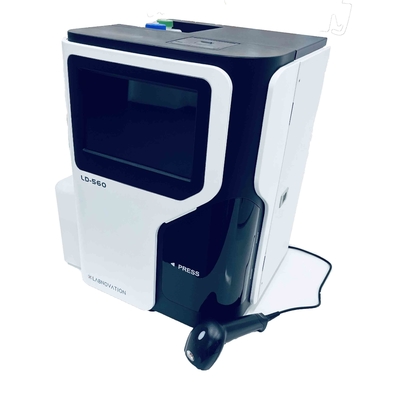 एसी 100 - 240V स्वचालित एचबीए 1 सी विश्लेषक मधुमेह निदान के लिए उच्च प्रदर्शन एचपीएलसी विधि