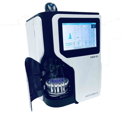 600T अभिकर्मक किट के साथ Hba1c परीक्षण के लिए पूरी तरह से स्वचालित HbA1c विश्लेषक