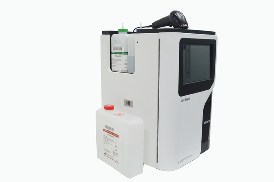 90 सेकंड 420nm HbA1c टेस्ट एनालाइजर फुल मॉड्यूलर हेमटोलॉजी उपकरण