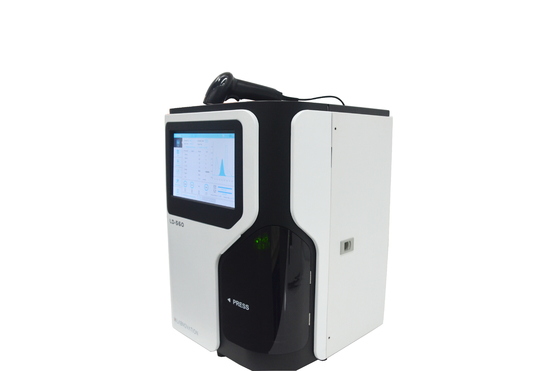 संपूर्ण रक्त पूर्वनिर्धारित रक्त HbA1c परीक्षण विश्लेषक रुधिर विज्ञान उपकरण