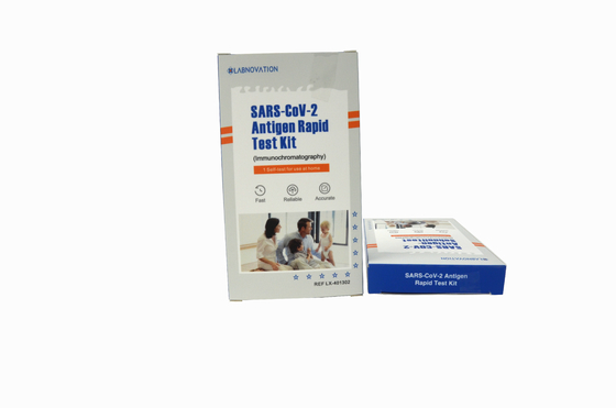 नेज़ल स्वैब SARS COV 2 एंटीजन रैपिड टेस्ट किट CE प्रमाणित सरल ऑपरेशन