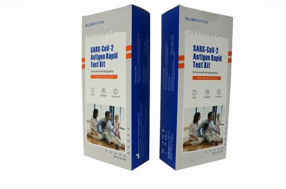 SARS-CoV-2 एंटीजन रैपिड टेस्ट किट SARS-CoV-2 एंटीजन सेल्फ टेस्ट किट 5 टेस्ट के साथ