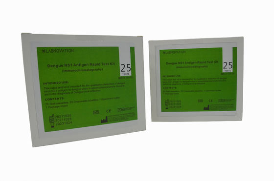 ISO13485 प्लास्टिक वन स्टेप डेंगू NS1 एंटीजन किट