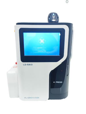 HbA1c परीक्षण के लिए विश्लेषक LD-560 दोहरी प्रमाणित HPLC विधि के साथ पूर्ण स्वचालित नवीनतम HbA1c विश्लेषक