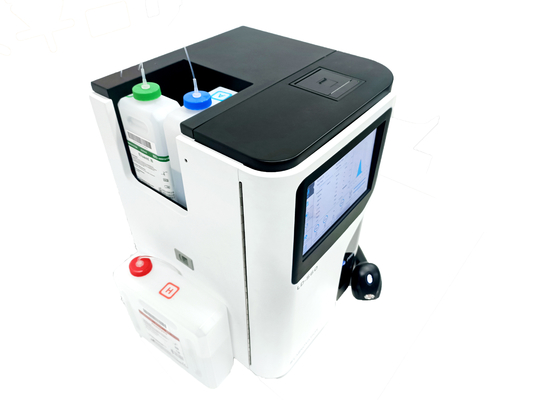 HbA1c परीक्षण के लिए Labnovation विश्लेषक LD-560 HPLC विधि IFCC और NGSP प्रमाणित नवीनतम HbA1c विश्लेषक