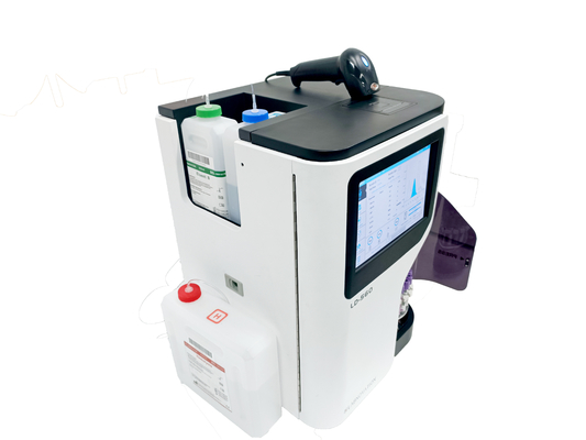 HbA1c विश्लेषक LD-560 Labnovation HbA1c परीक्षण के लिए नवीनतम विश्लेषक एचपीएलसी विधि ऑपरेशन के लिए दोहरी मोड